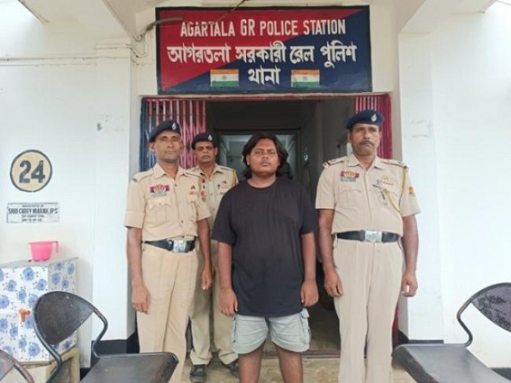 19 years old Arrested by Railway Police in Border Trafficking Racket 19 years old Arrested by Railway Police in Border Trafficking Racket